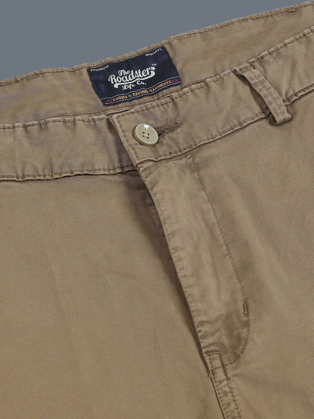 The Lifestyle Co Relaxed Fit Cotton Cargo Trousers